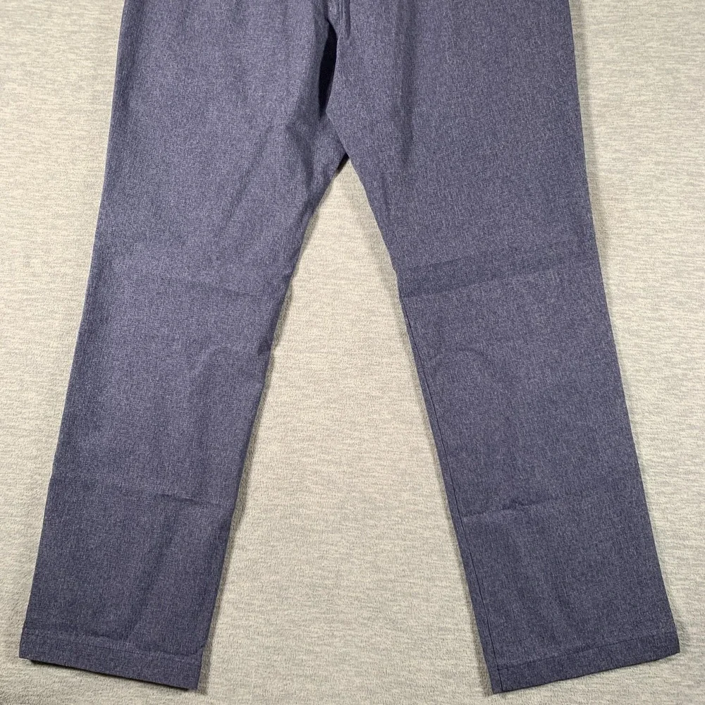Under Armour Pants Mens 34x30 Blue Golf Lightweight Elastic Waist Performance